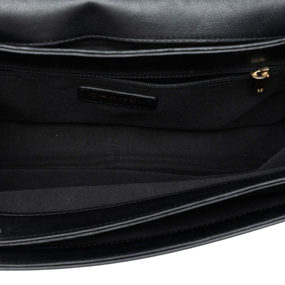 Pre-Loved Chanel Medium Quilted Calfskin Straight Lined Flap - Picture 4 of 6